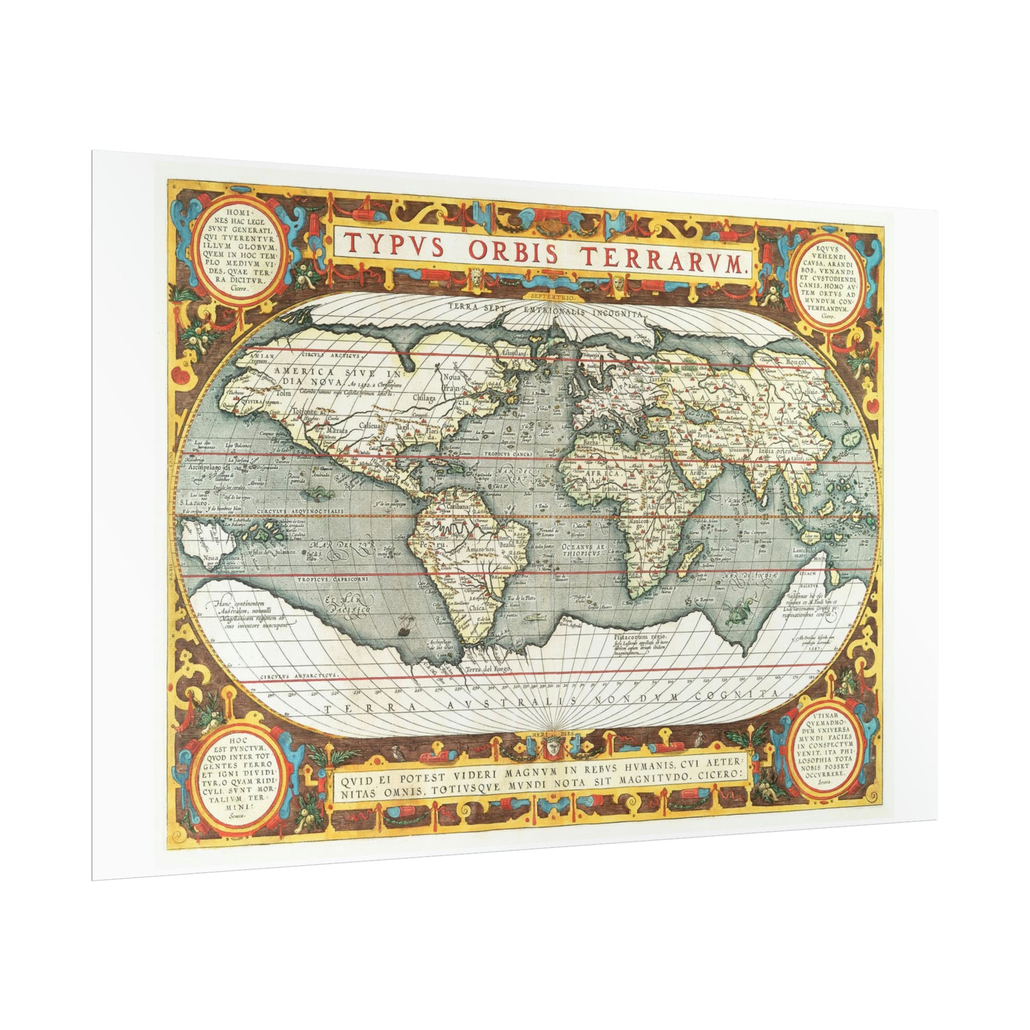 Vintage World Map 3 - Rolled Posters