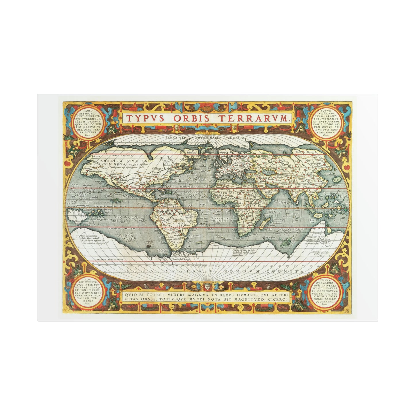 Vintage World Map 3 - Rolled Posters