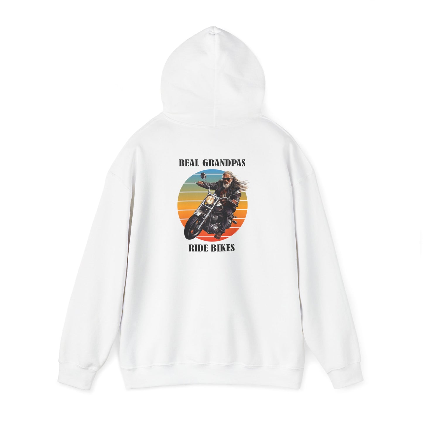 Grandpa Biker - Heavy Blend™ Hooded Sweatshirt