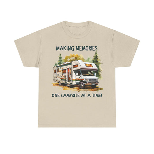 Making Memories, One Campsite at a Time - Heavy Cotton Tee