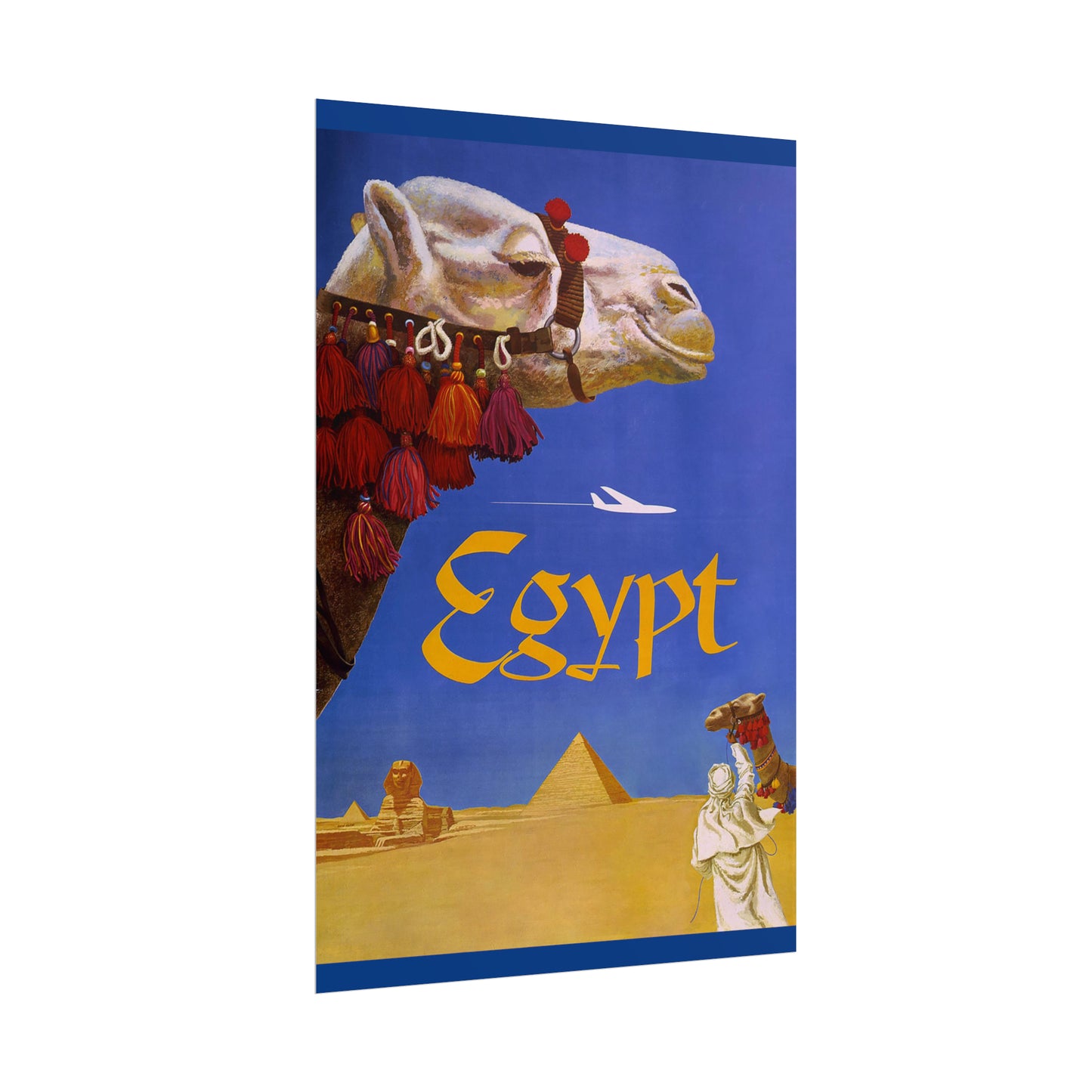 Vintage Travel Poster - Egypt - Rolled Poster