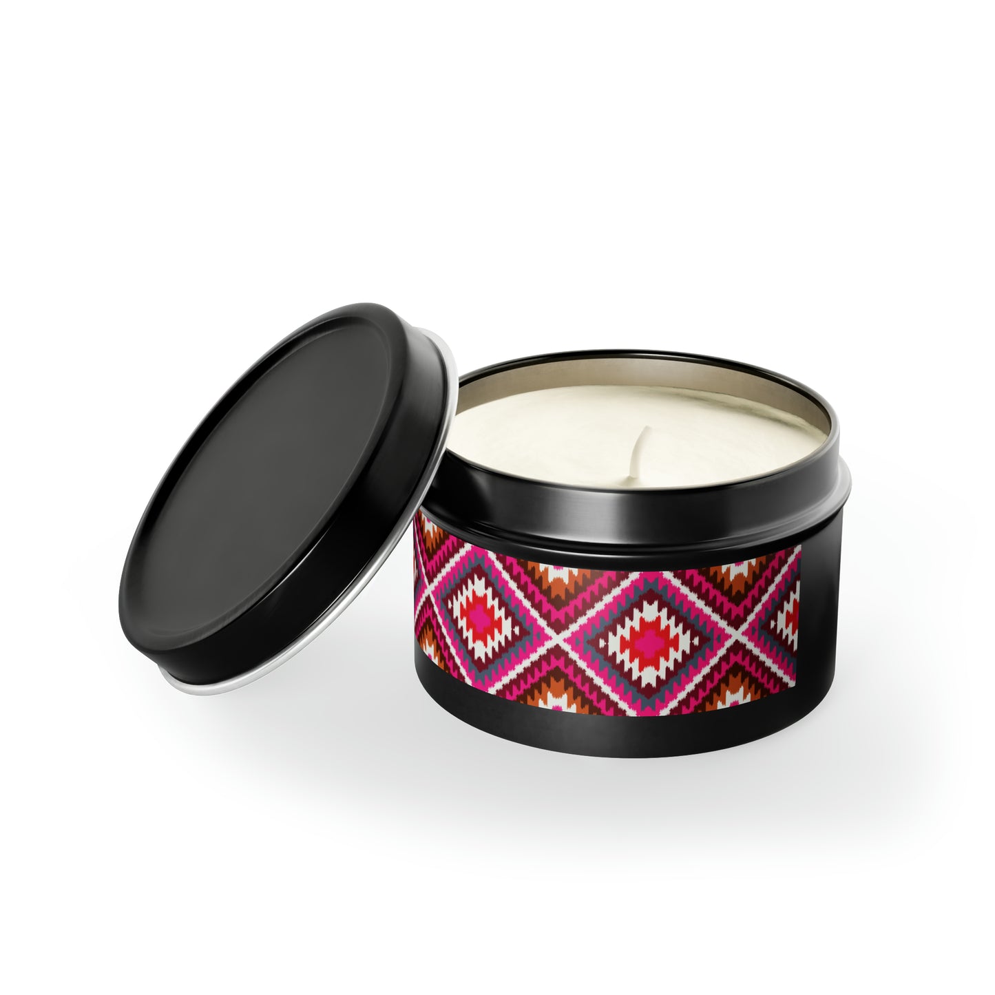 Navajo Pattern- Scented Tin Candles