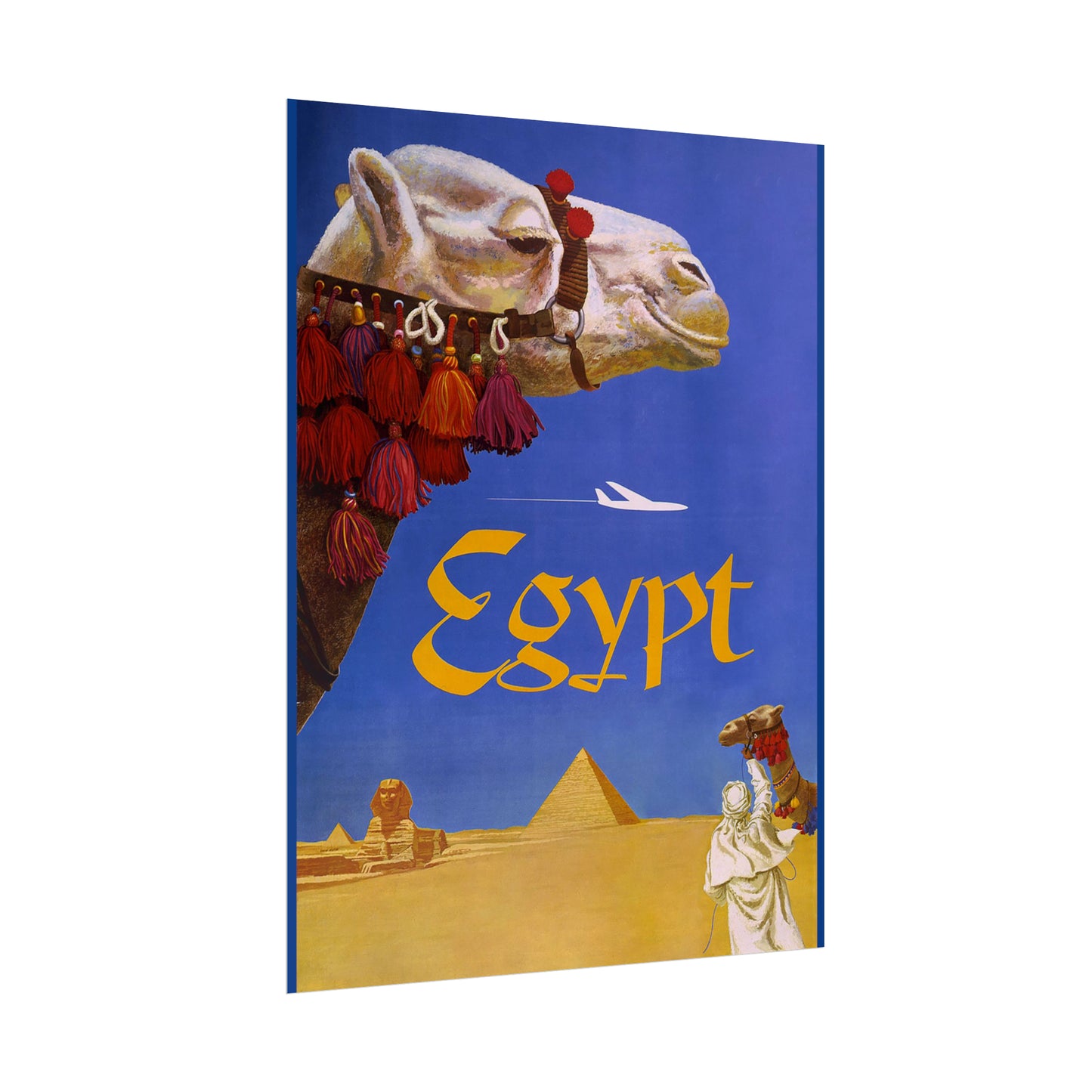 Vintage Travel Poster - Egypt - Rolled Poster