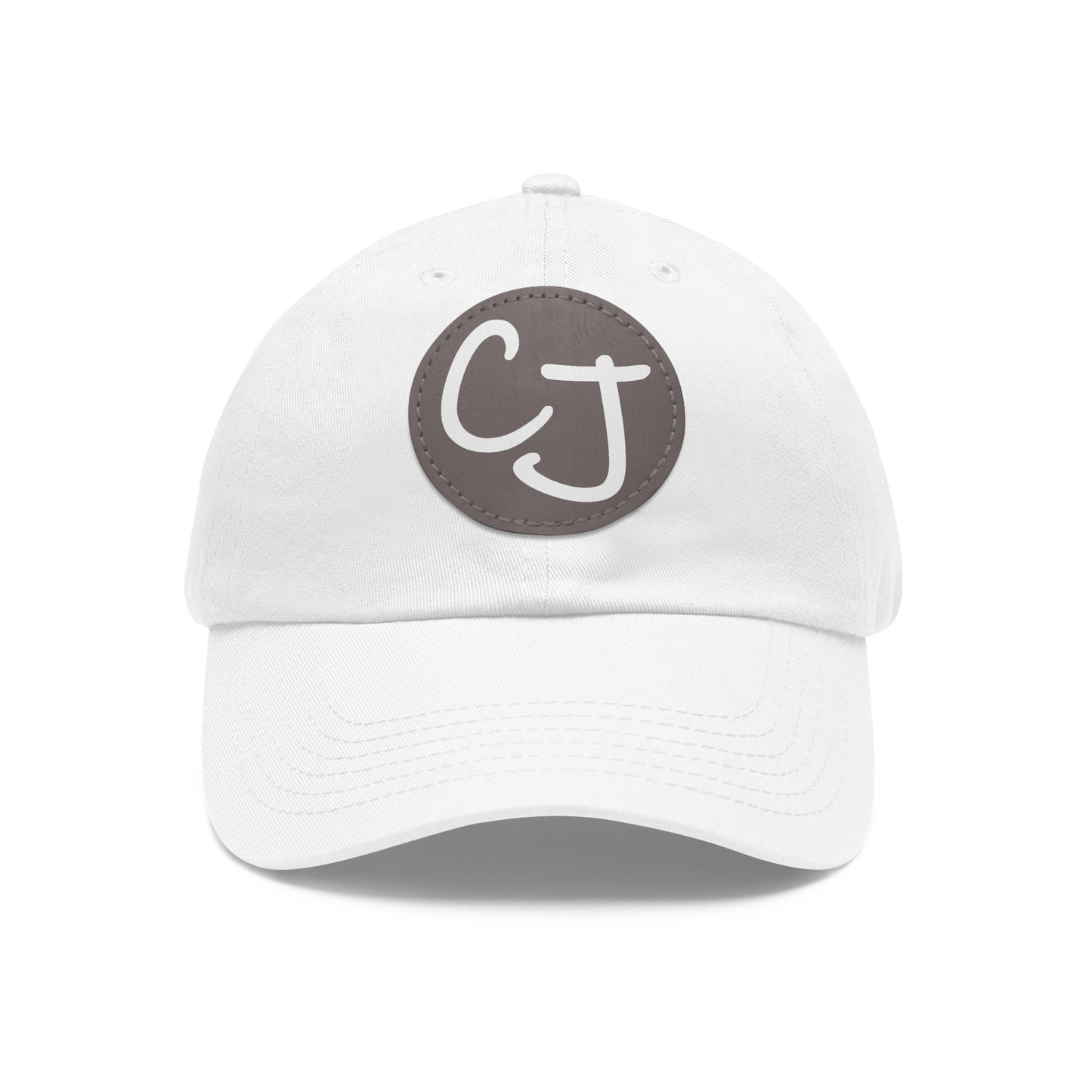 CJ - Hat with Round Leather Patch