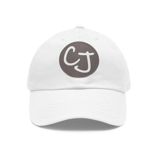 CJ - Hat with Round Leather Patch