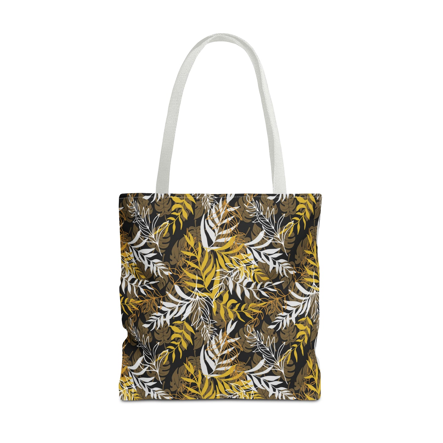 Black and Gold Leaves - Tote Bag