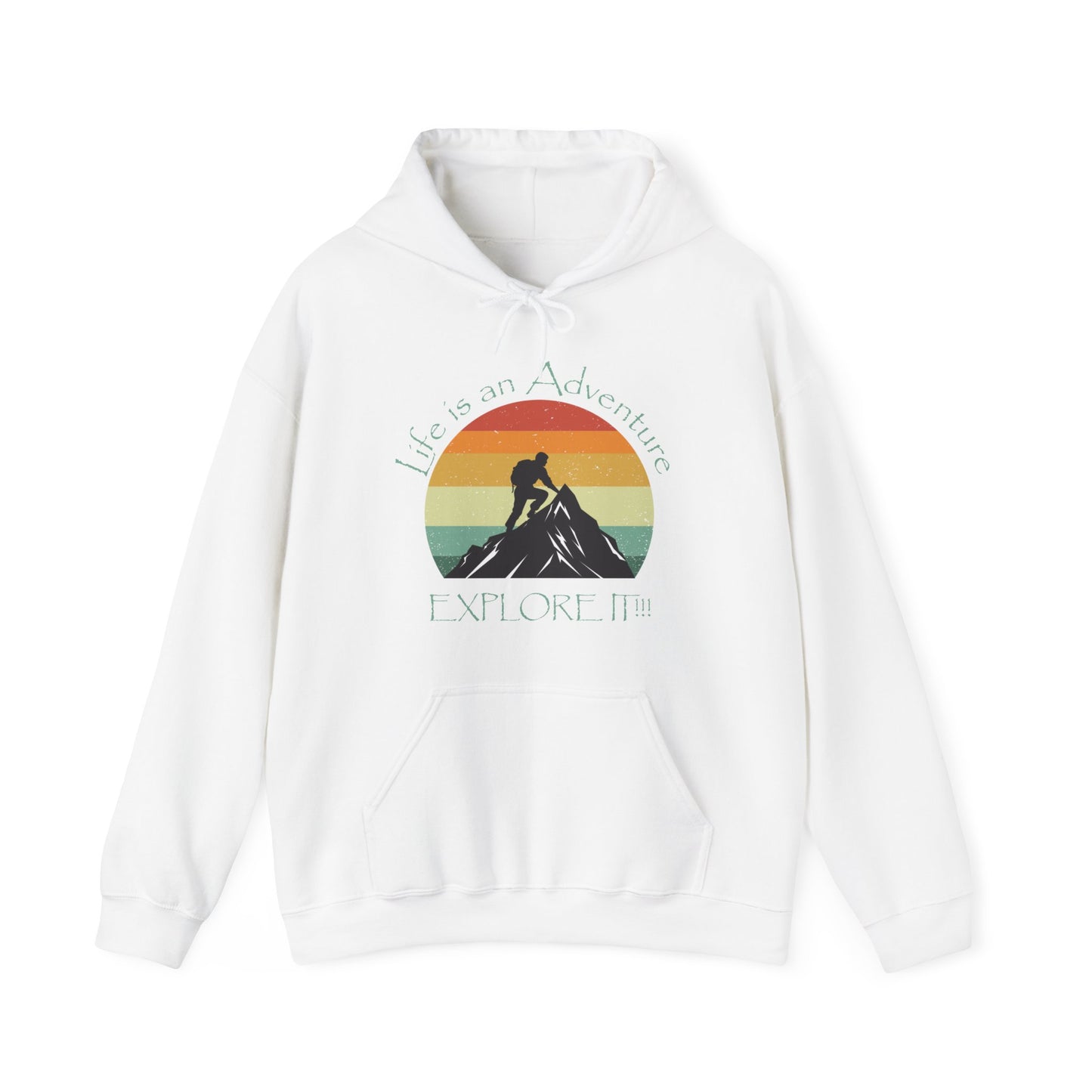 Life is an Adventure - Heavy Blend™ Hooded Sweatshirt