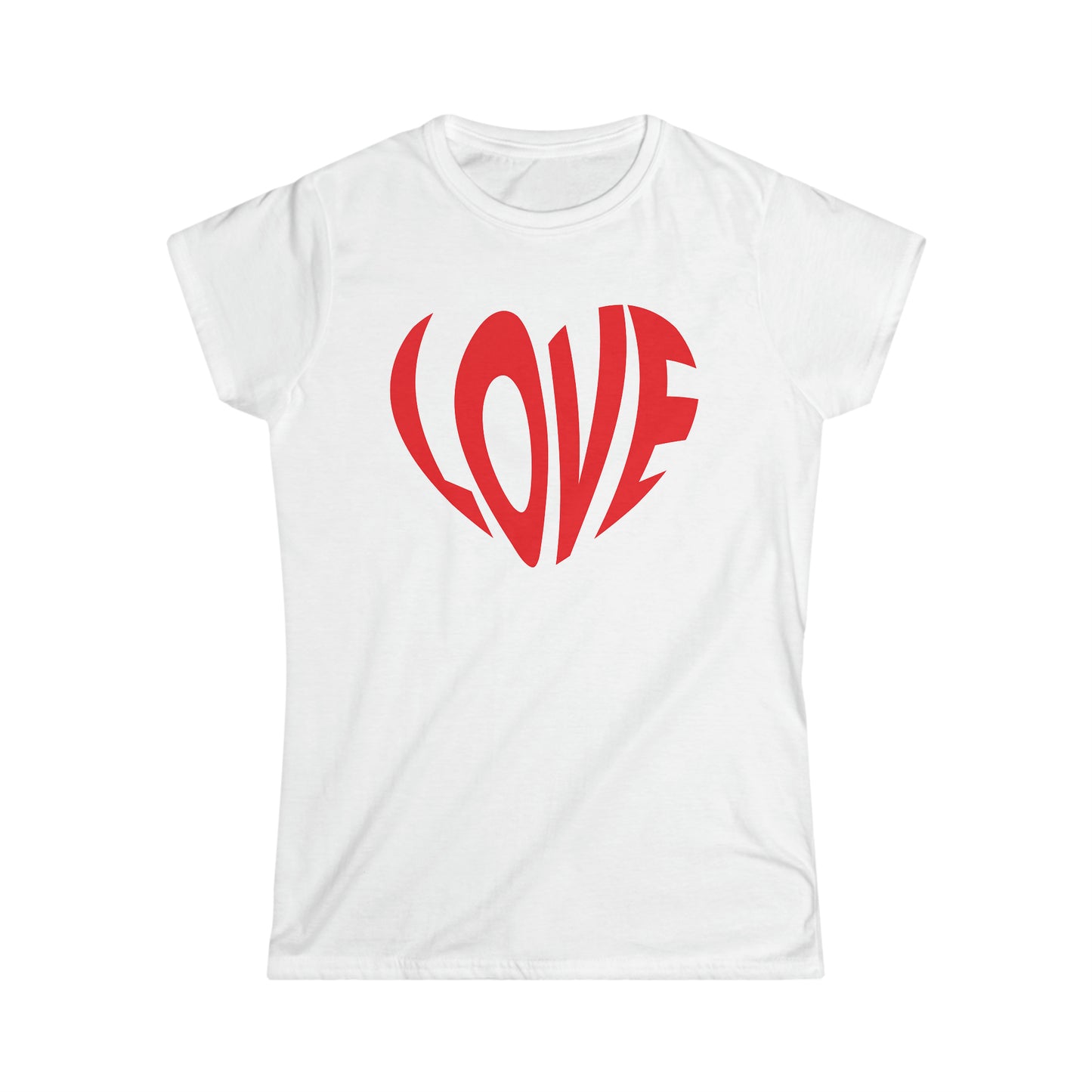 Love Heart - Junior Fit Softstyle Tee