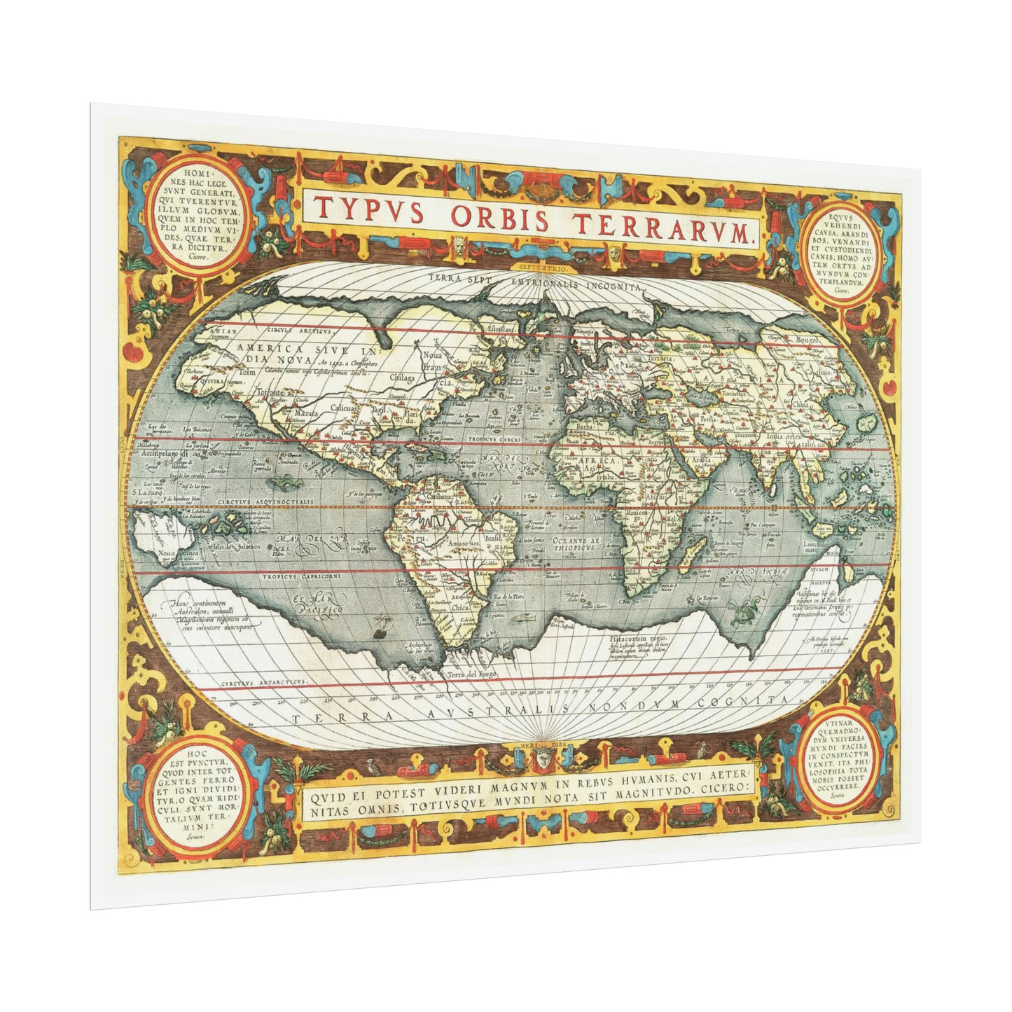 Vintage World Map 3 - Rolled Posters