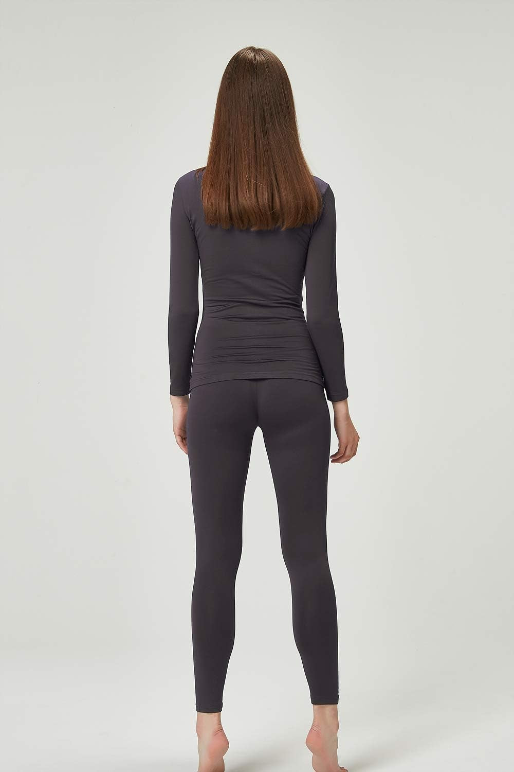 Women'S Thermal Underwear Long Johns Top & Bottom Set