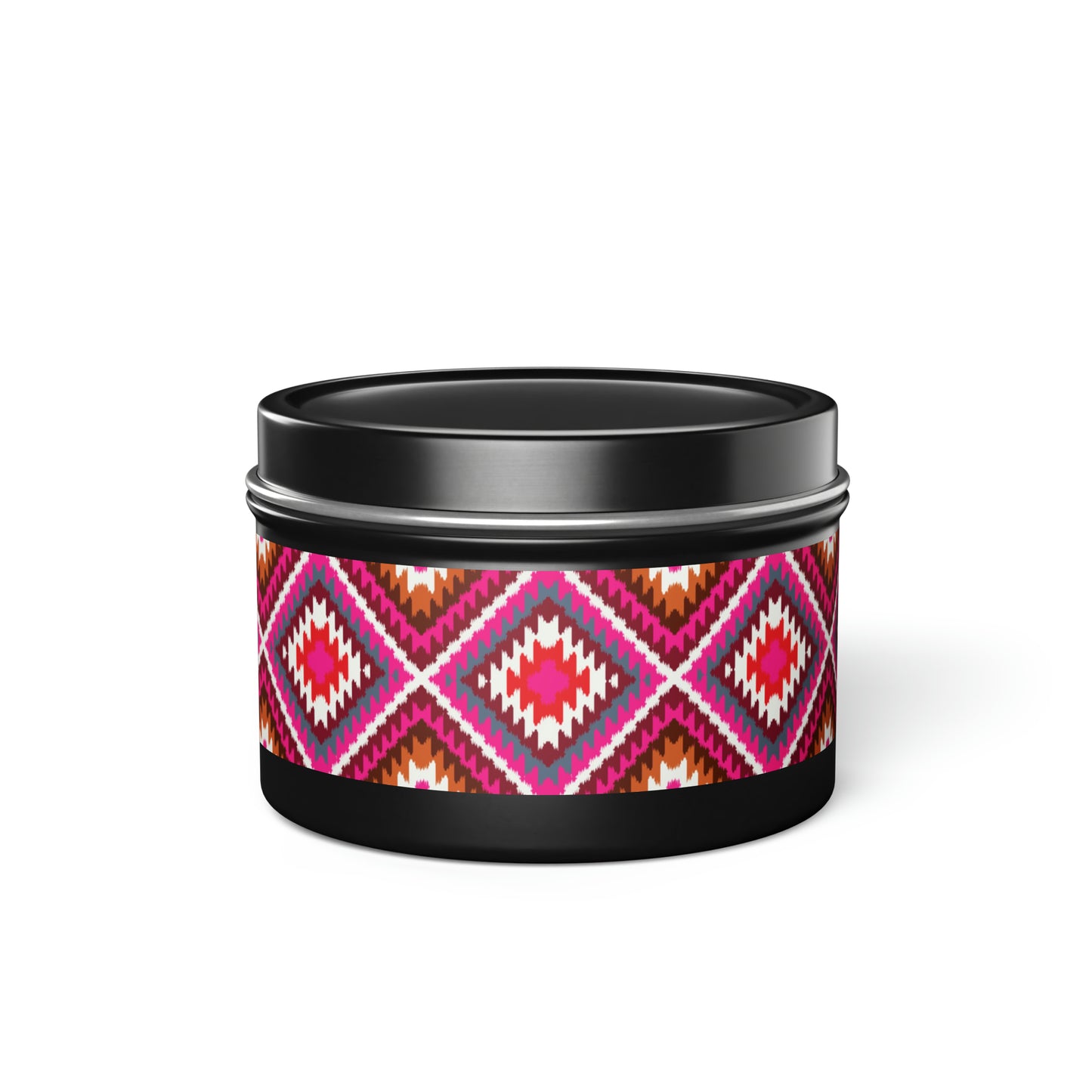 Navajo Pattern- Scented Tin Candles