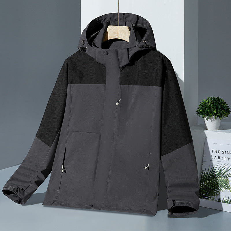 Three-in-one Detachable Outdoor Shell Jacket