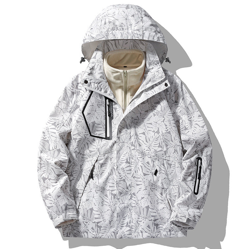 Three-in-one Detachable Camouflage Shell Jacket