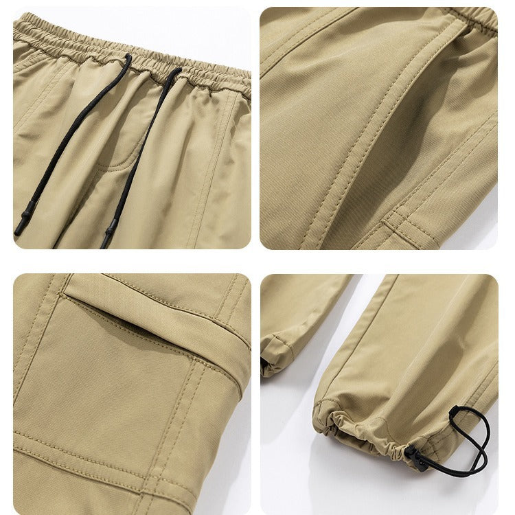 Windproof Waterproof Sports Charging Pants