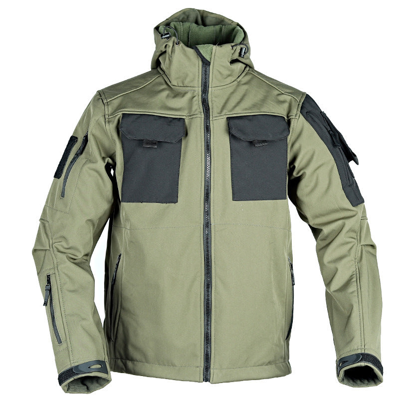 Soft-Shell Tactical Windbreaker Jacket