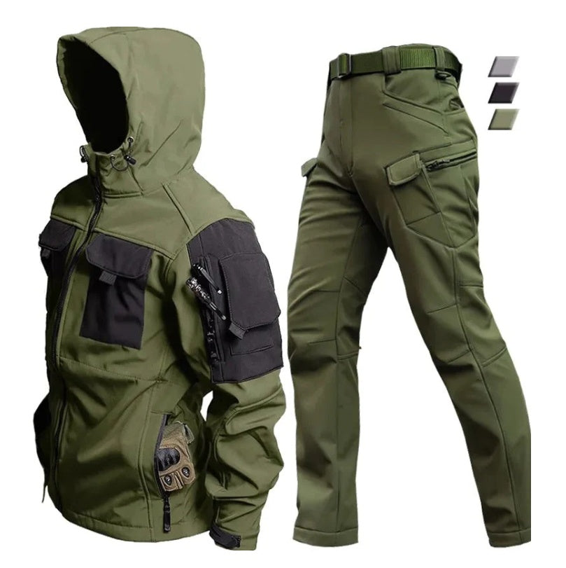 Soft-Shell Tactical Windbreaker Jacket