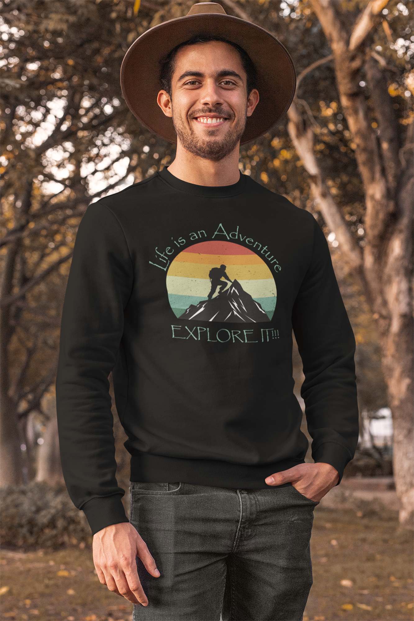 Life is an Adventure - Heavy Blend™ Crewneck Sweatshirt