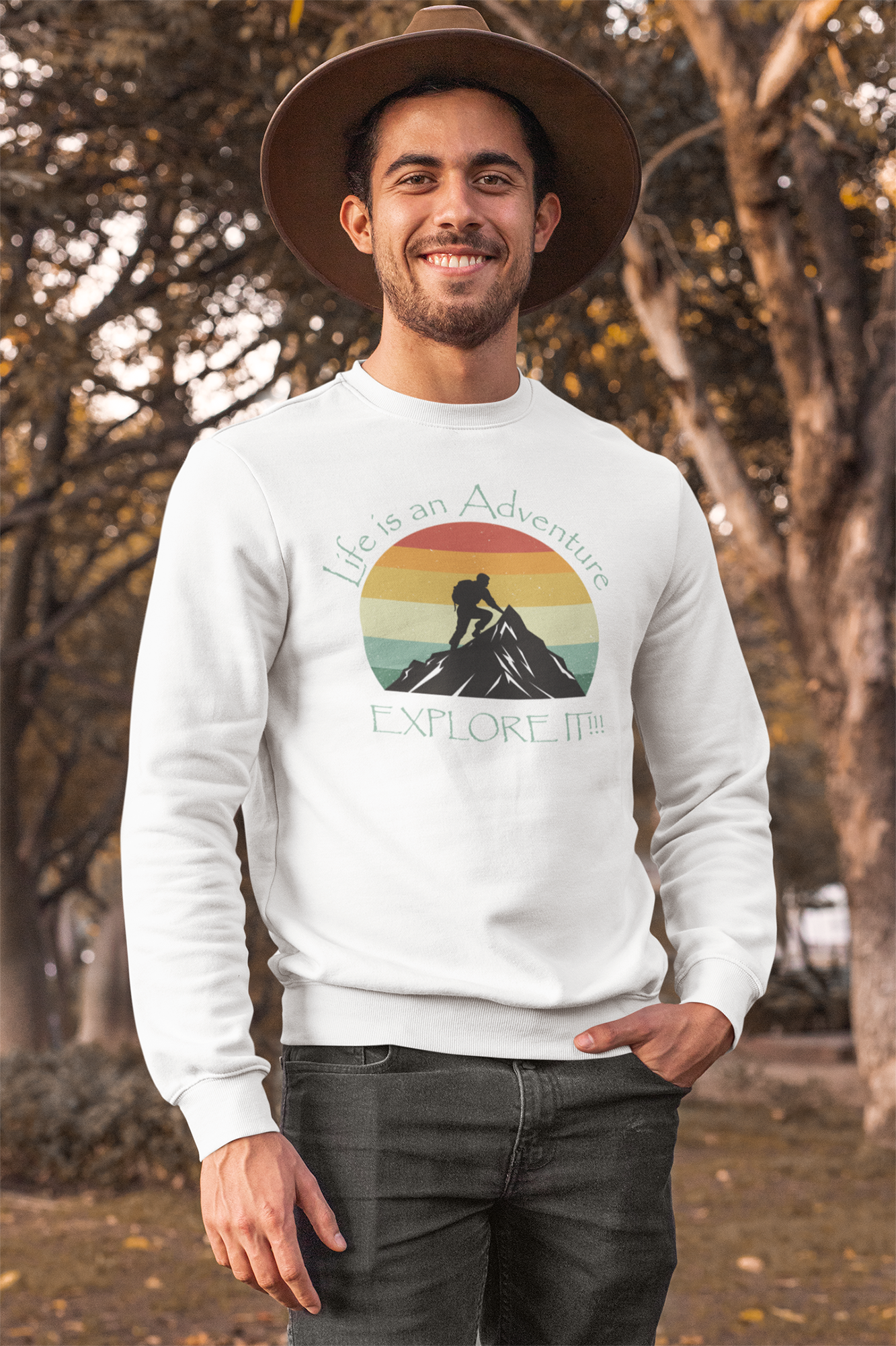 Life is an Adventure - Heavy Blend™ Crewneck Sweatshirt