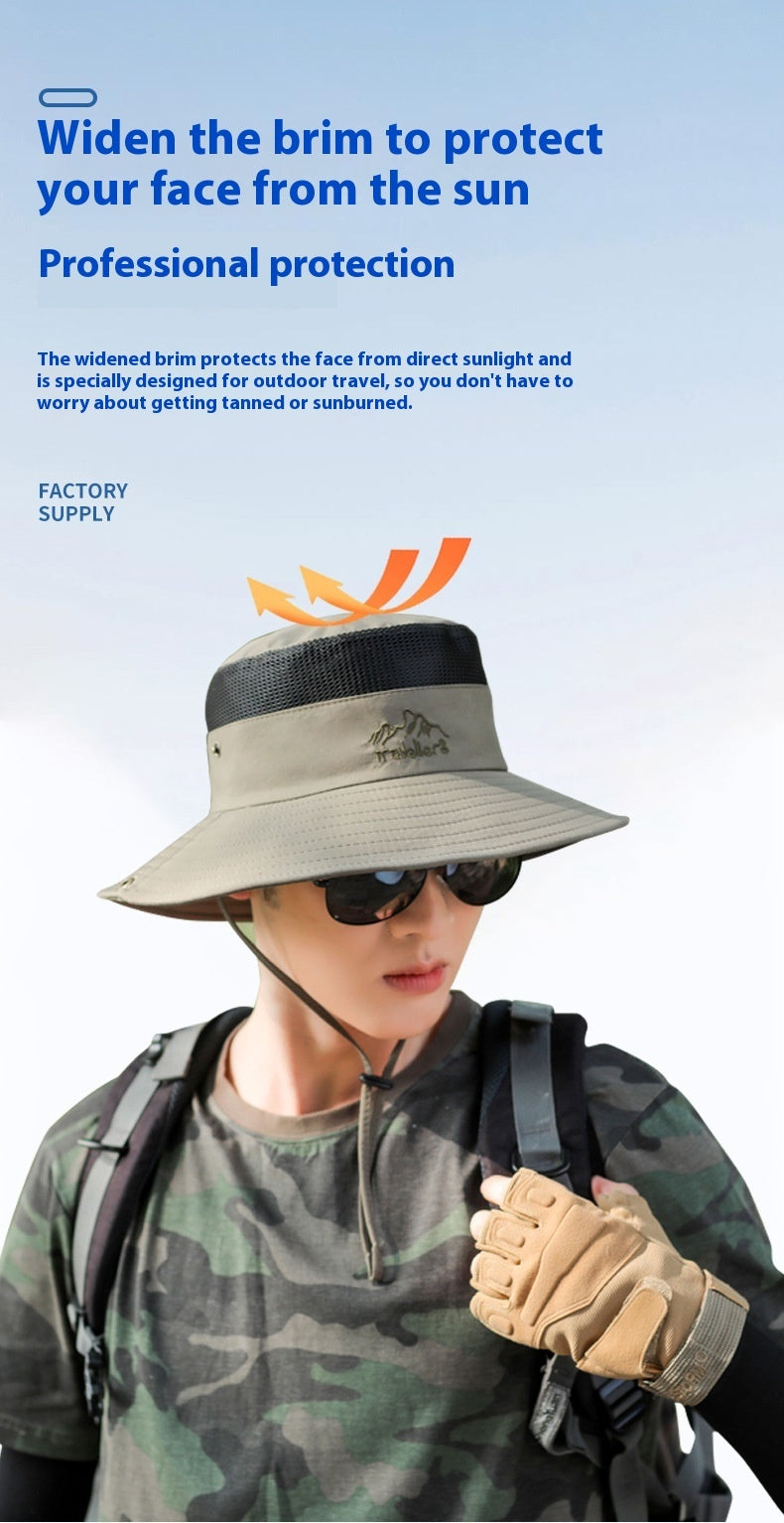 Mountaineering Folding Sun Hat