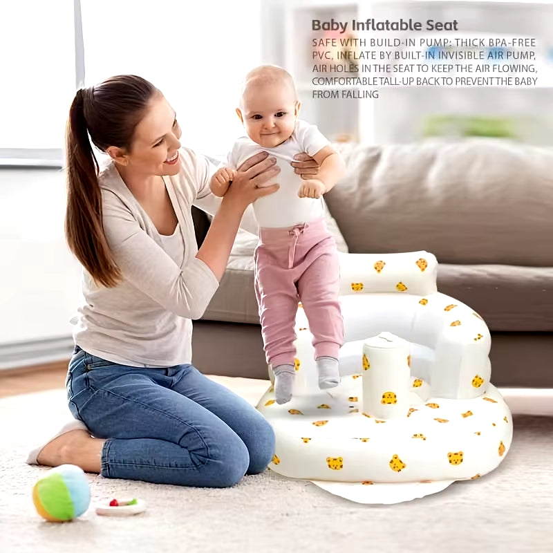 Baby Sitting Bath Stool, Anti-Fall Portable Chair, 