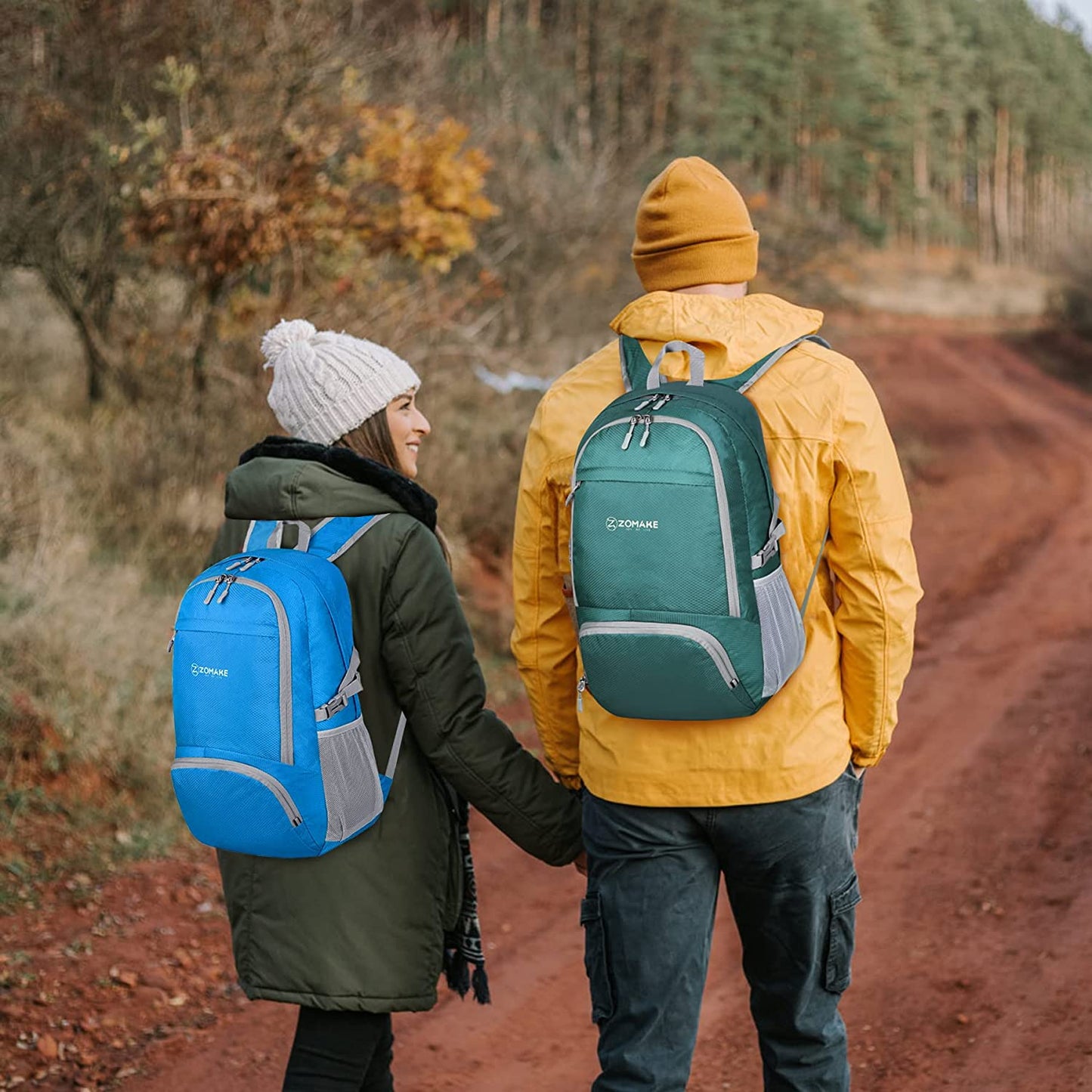 30L Lightweight Packable Backpack - Water-Resistant Foldable Hiking Daypack for Travel