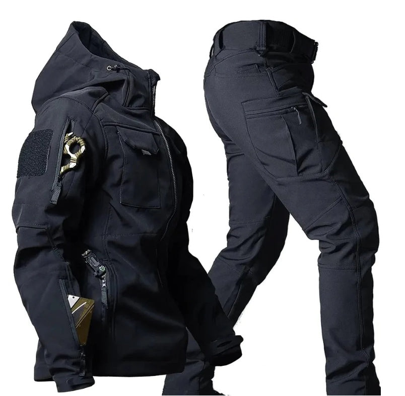 Soft-Shell Tactical Windbreaker Jacket