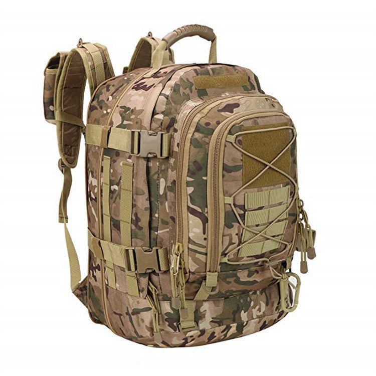 Military-Style Multifunctional Large Capacity Backpack