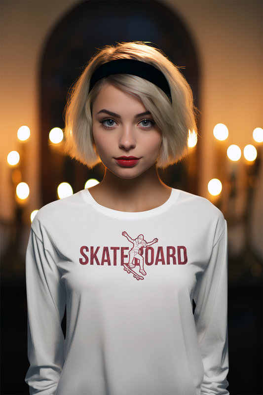 Skateboard - Ultra Cotton Long Sleeve Tee