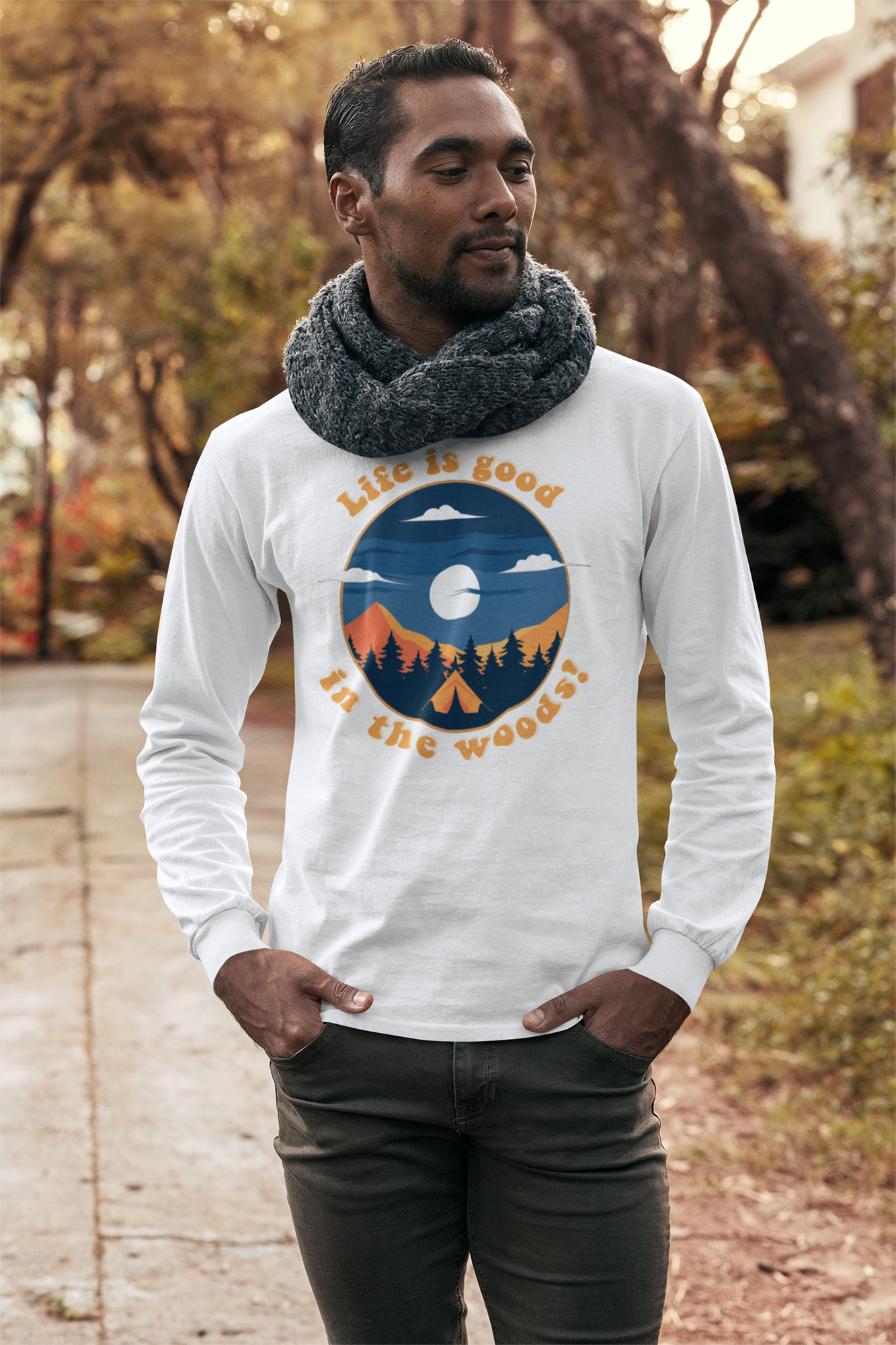 Life is good in the woods - Classic Long Sleeve T-Shirt