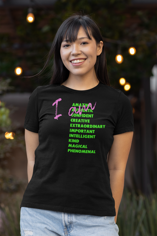 I am - Women's Midweight Cotton Tee