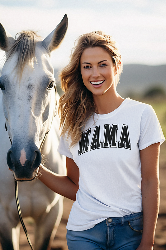 Mama - Women's Midweight Cotton Tee