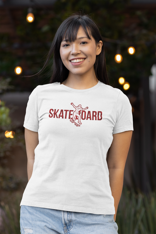 Skateboard - Women's Midweight Cotton Tee