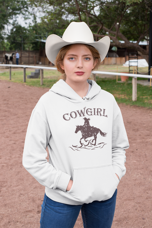 Cowgirl - Heavy Blend™ Hooded Sweatshirt