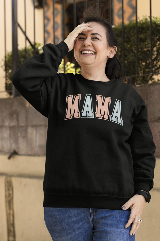 Mama (2 Tone Letters) - Women's Heavy Blend™ Crewneck Sweatshirt