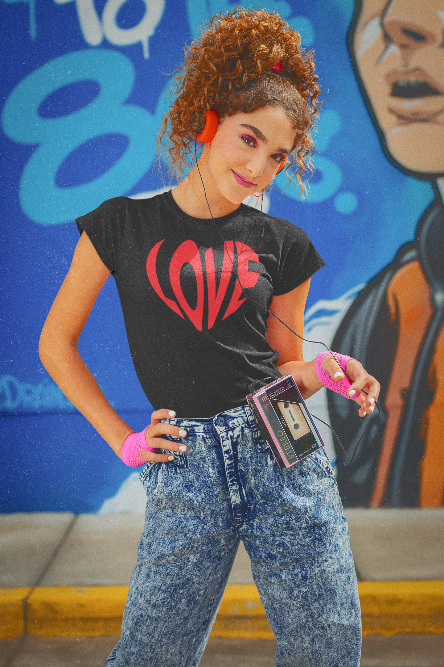 Love Heart - Junior Fit Softstyle Tee