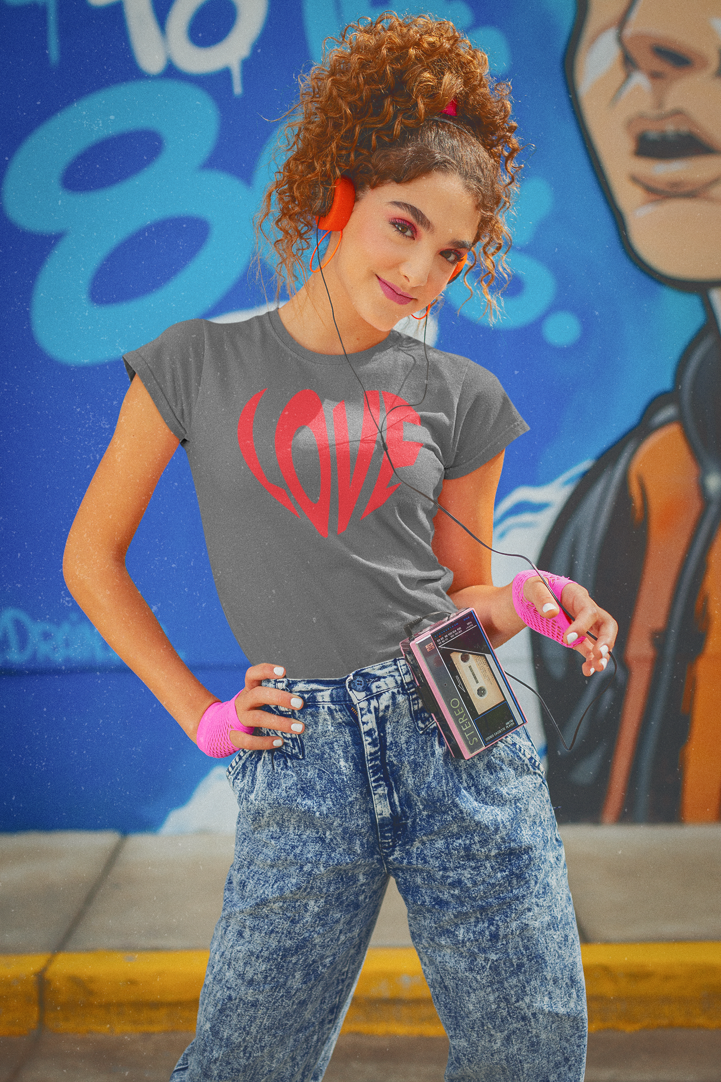 Love Heart - Junior Fit Softstyle Tee