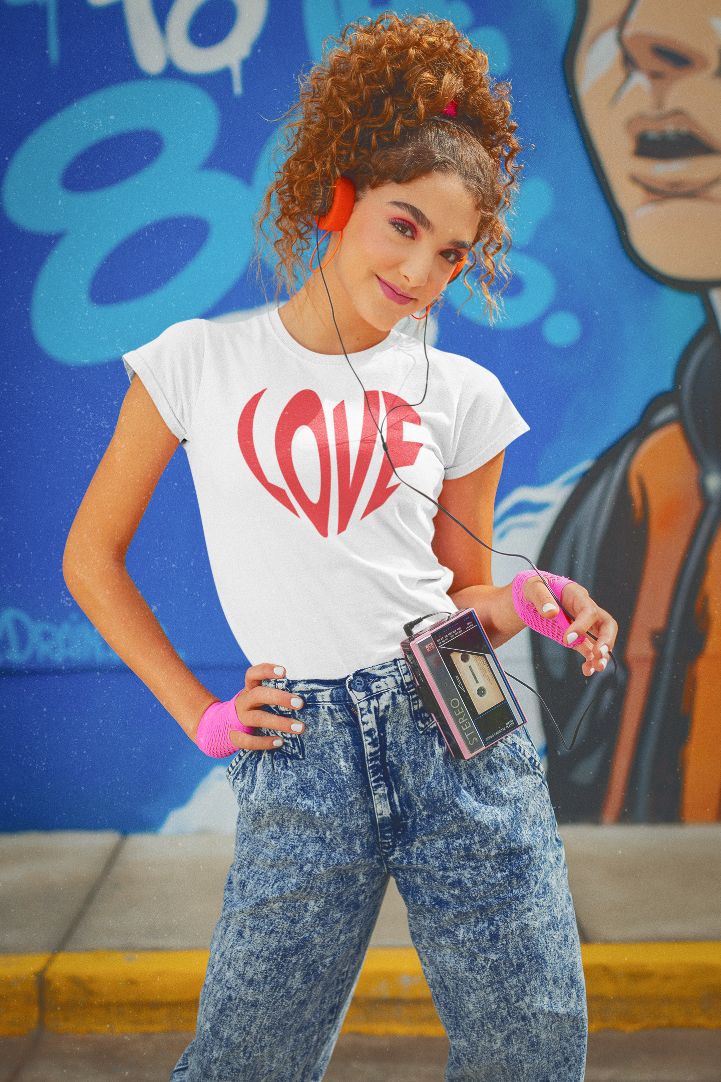 Love Heart - Junior Fit Softstyle Tee