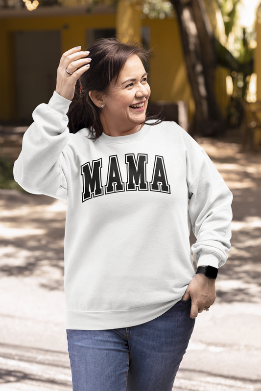 Mama - Women's Heavy Blend™ Crewneck Sweatshirt