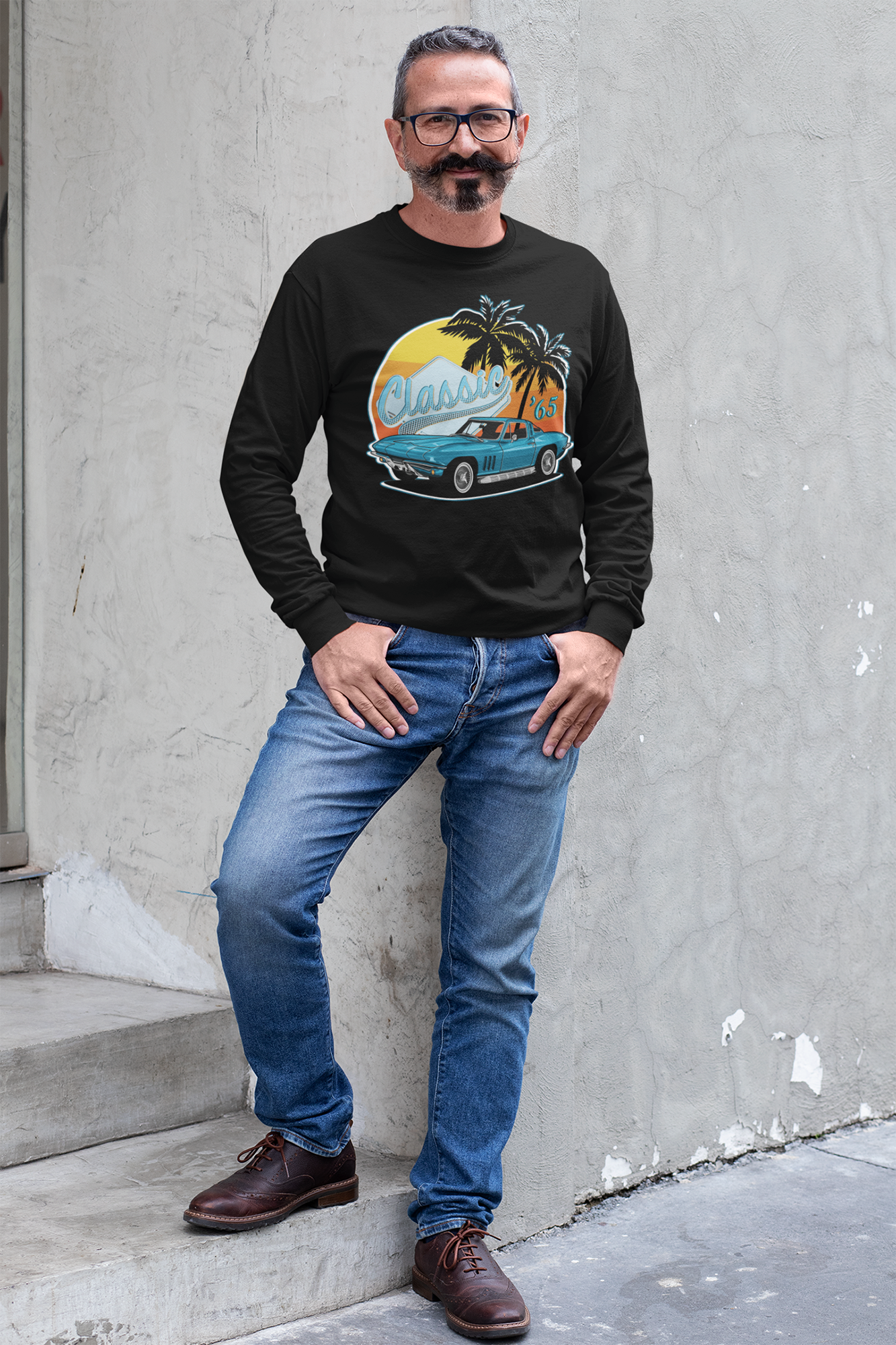 Classic '65 Corvette - Heavy Blend™ Crewneck Sweatshirt