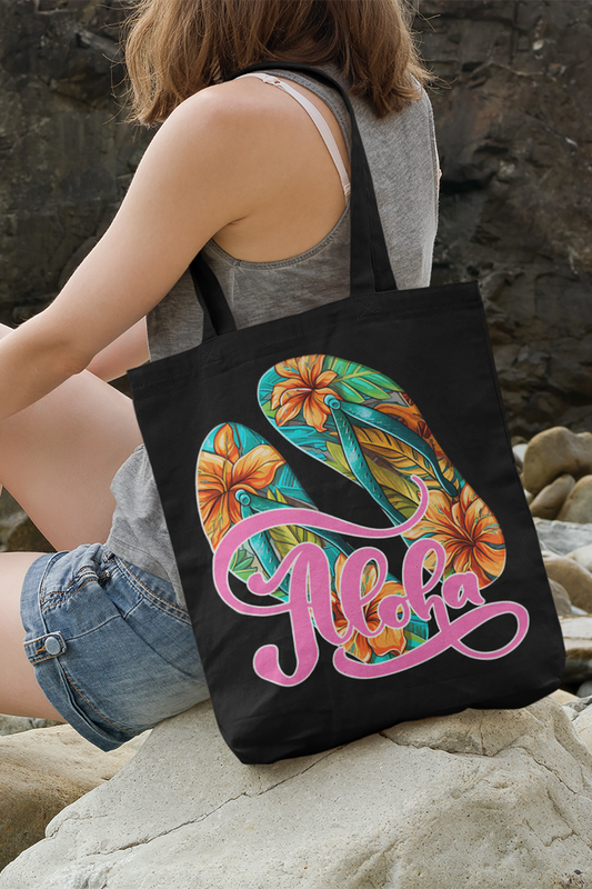 Aloha - Woven Tote Bag